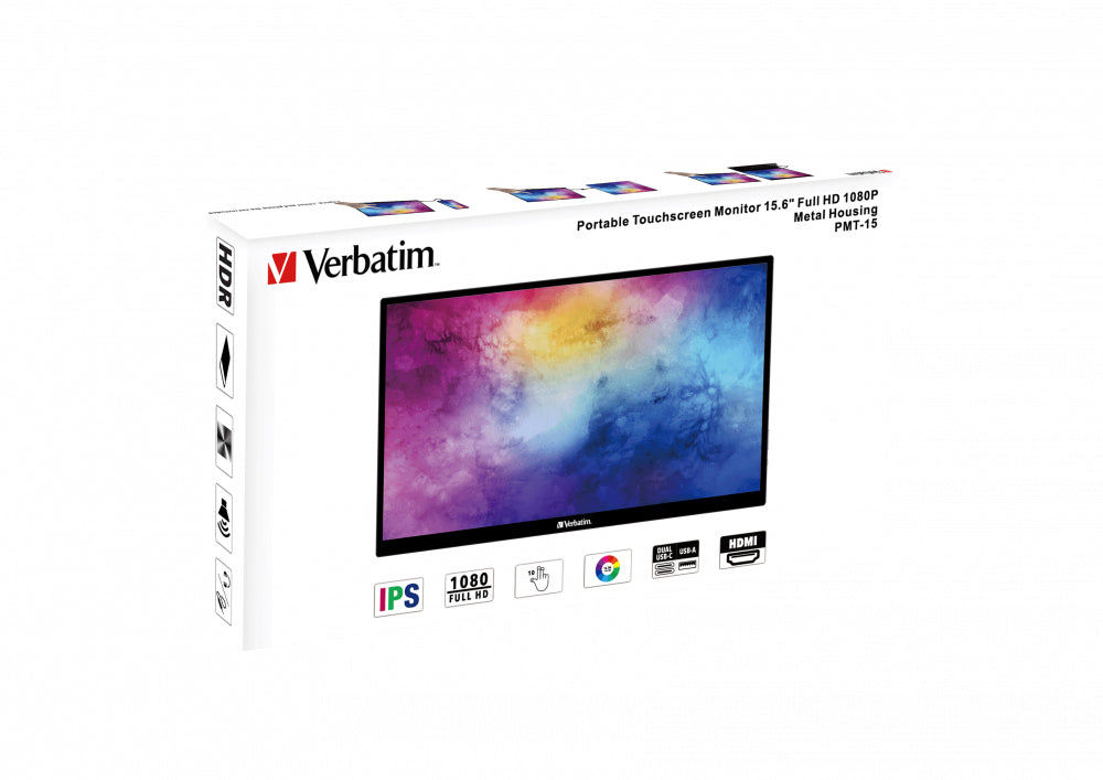 SYNERGEX MONITOR DE PANTALLA TACTIL MNTR PORTATIL FULL HD 1080P 15.6IN MONITOR DE PANTALLA TACTIL PORTATIL FULL HD 1080P 15.6IN