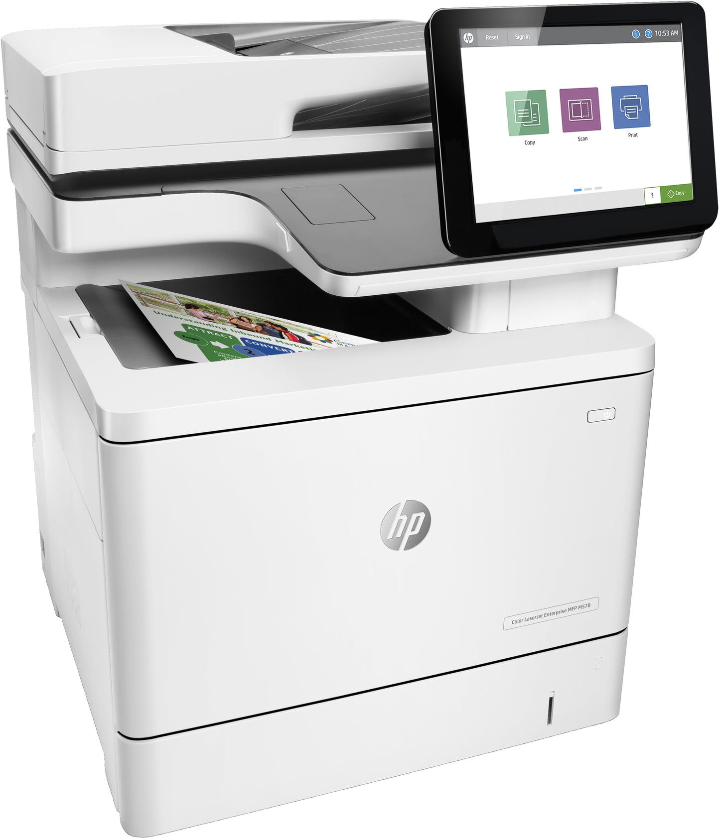 HP INC. HP COLOR LASERJET ENT MFPM578DNPRNT .