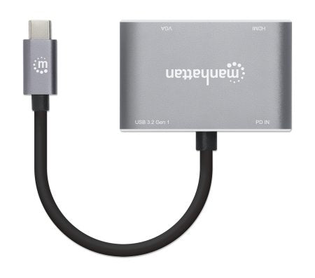 INTRACOM DOCKING USB-C 4 PTOS HDMIVGA DOCK USB-AUSB-C PD DOCKING USB-C 4 PTOS HDMIVGA USB-AUSB-C PD