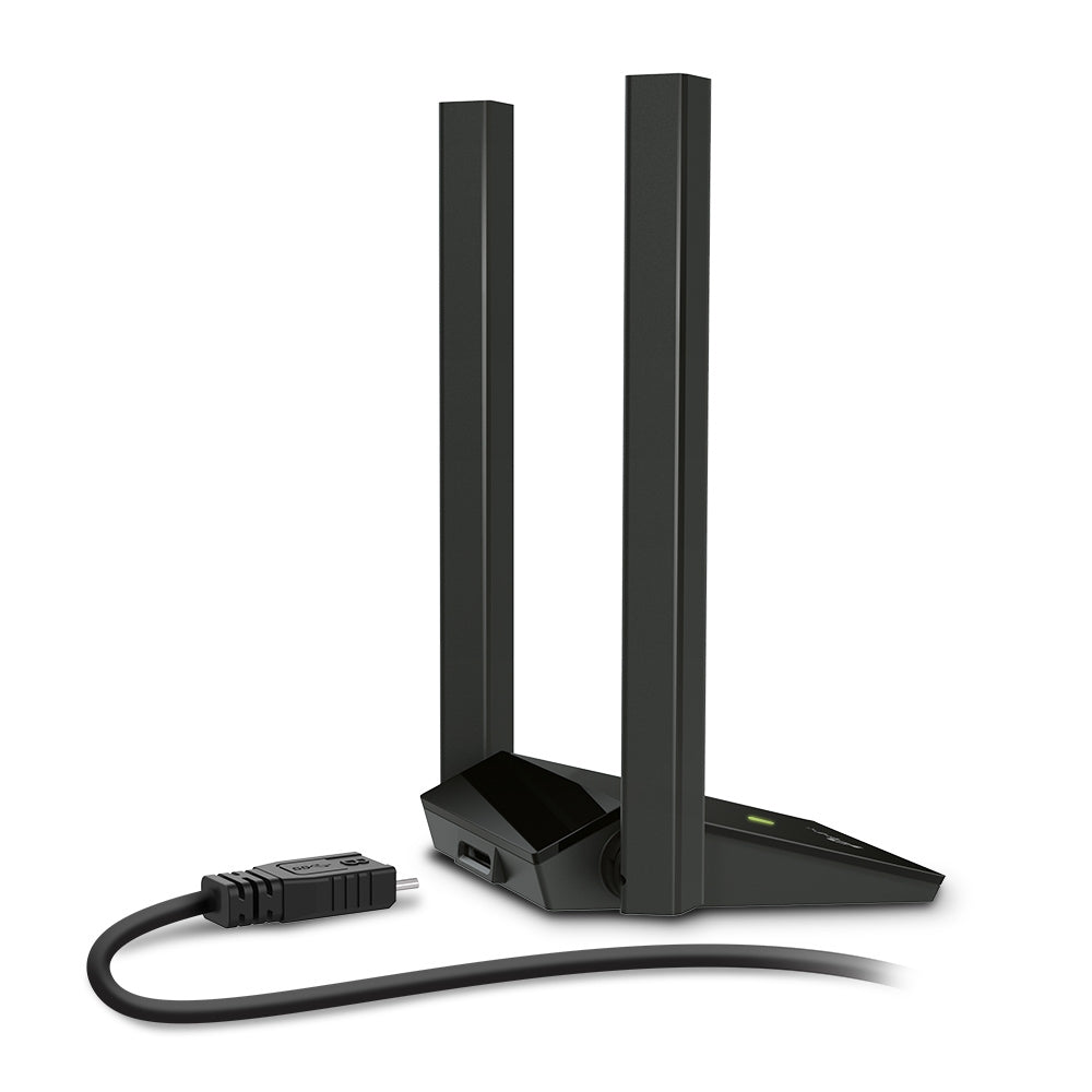 TP-Link Archer, T4U Plus IEEE 802.11ac, Banda dual Adaptador Wi-Fi para Computadora de escritorio/Portátil/Enrutador inalámbrico