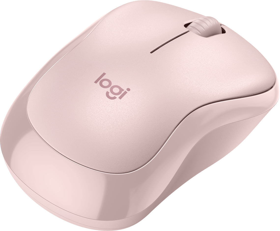 Mouse óptico M240 Logitech, Inalámbrico, Rosa palo