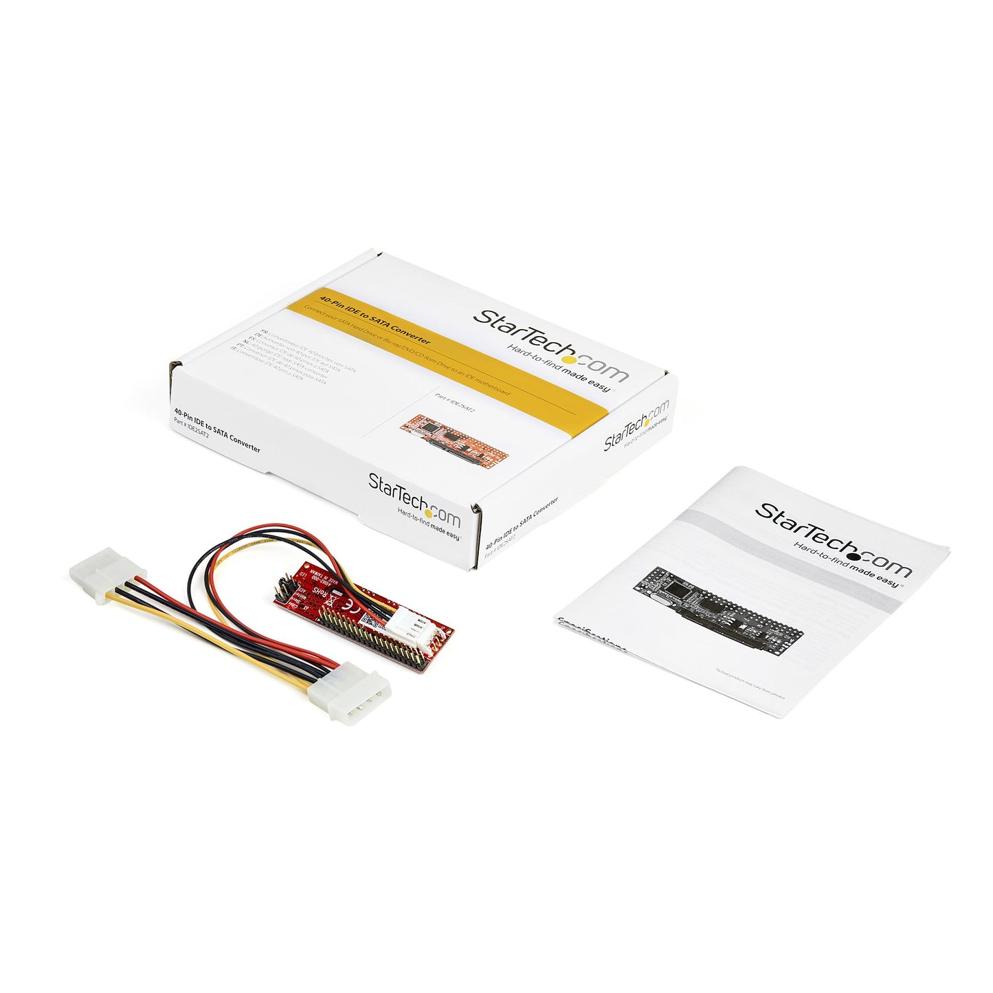 STARTECH CONSIG CONVERTIDOR ADAPTADOR IDE PATA CABL A SATA SERIAL ATA