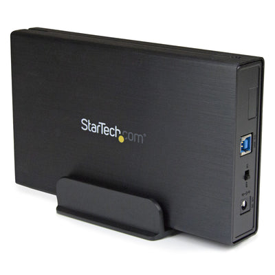 STARTECH CONSIG GABINETE USB 3.0 DISCO 3.5 CARR SATA III 3 UASP ALUMINIO NEGRO